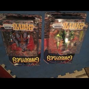 children’s gargoyle Figurines and lunchbox